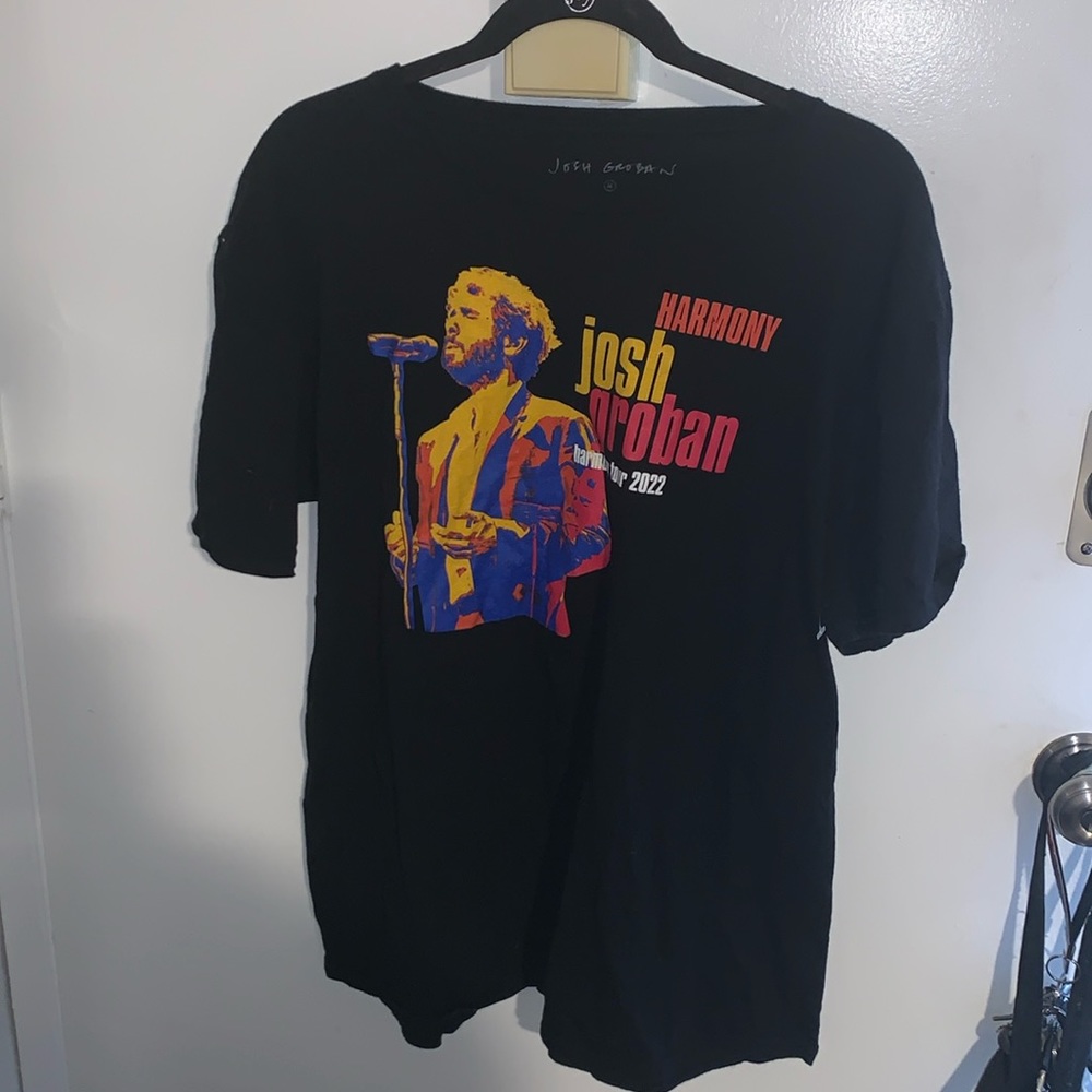 Josh Groban 2022 Harmony Tour Shirt